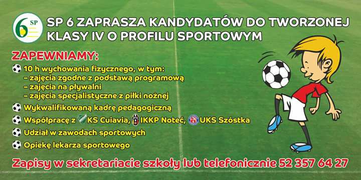 Zapisy do klas czwartych